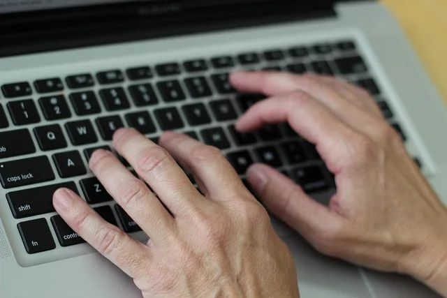 hands on keyboard, keyboard, computing, typing, keyboard, typing, typing, typing, typing, typing. How to run a starter-and-leaver script on payroll software tools before you shortlist